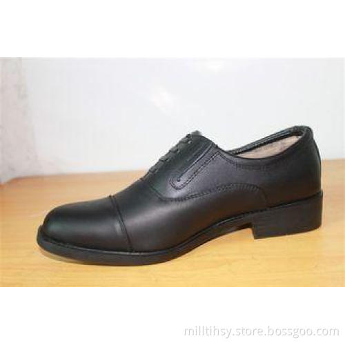Leather Military Tactical Boots , Summer Police Army Shoes